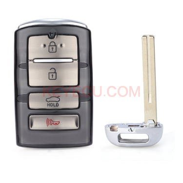 95440-C5500, TQ8-FOB-4F10 4 Buttons 433MHz ID47 Chip Auto Smart Remote Control Key Fob for Kia Sorento 2018 2019